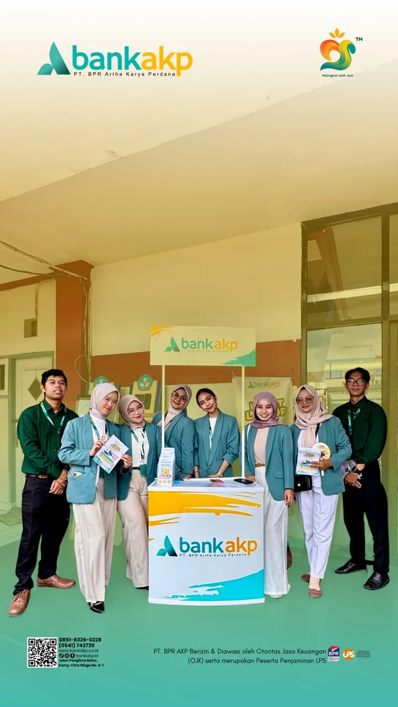 Gambar berita: Bank AKP Lakukan Kunjungan Silaturahmi dan Pengenalan Produk Perbankan di SMKN 7 Samarinda